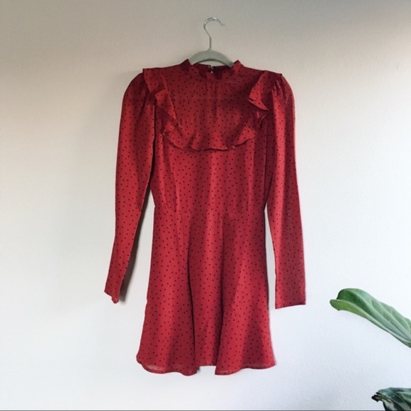 New Reformation Spark Flamenco Dress - Picture 3 of 8